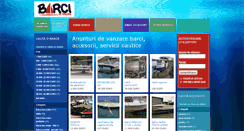 Desktop Screenshot of barcidevanzare.ro